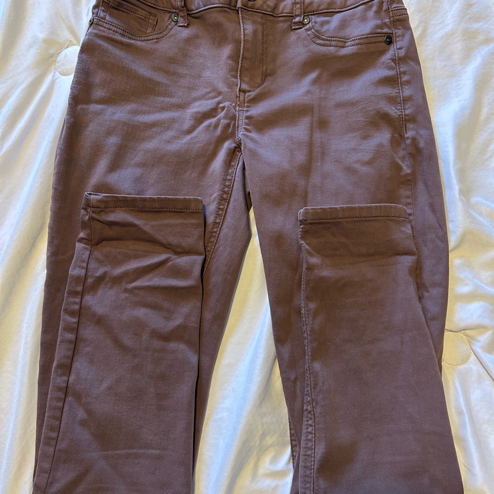 Purple Jeggings Pants